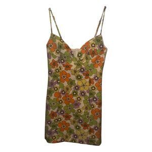 Zara Floral Dress 1960s 1950s Design Vintage Pattern